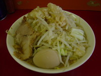 「ラーメン中（ヤサイ、アブラ）」@モッコリ豚の写真