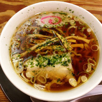 「赤湯しょうゆミニラーメン¥550」@龍上海 新横浜ラーメン博物館店の写真