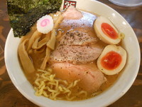 「特製煮干しらーめん」@煮干しらーめん 玉五郎 東京新宿店の写真