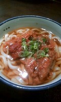 「ぼっかけ　うどん」@三木サービスエリア （下り）の写真