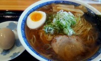 「ラーメン&味玉」@朝日屋の写真
