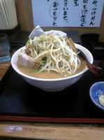 「味噌ラーメン　野菜大盛にんにく」@味噌麺処 花道庵の写真