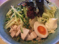 「限定冷やしソバ」@らーめん がんちゃの写真