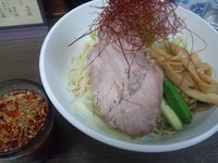 「【限定】冷やし辛つけそば￥880」@頓知房の写真