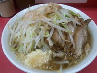 「小ブタ ニンニクアブラ」@ラーメン二郎 小岩店の写真