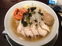 「夏の海鶏＋味玉（￥730＋￥100）」@らーめん 穂のかの写真