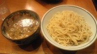 「肉玉つけ麺」@月と鼈の写真