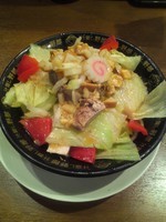 「冷製と情熱の和え麺　７５０円」@野郎ラーメン 海浜幕張店の写真