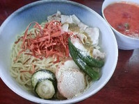 「【限定夏メニュー】冷製とまとつけめん 950円」@拉麺工房 暁の写真