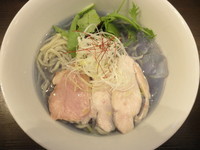 「リナブルーの冷やし塩ラーメン　「850円」」@ビーハイブ ゲンキノモトの写真