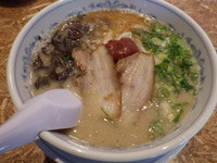 「赤＋替玉」@ラーメンダイニング Kの写真
