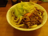 「肉うどん＋キャベツ＋卵」@せんしゅうの写真