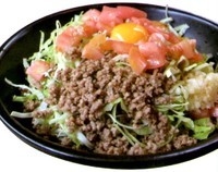 「サマージャンク冷やしまぜ×2麺(ニンニク無し)850円」@凌駕ZEROの写真