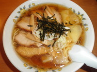 「チャーシューワンタンメン　９００円」@小柴屋の写真