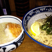 「なめ茸おろしつけ麺 ￥780」@ラーメンアキラの写真