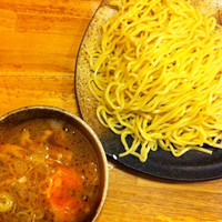 「つけ麺 中盛」@つけめん 江戸屋の写真