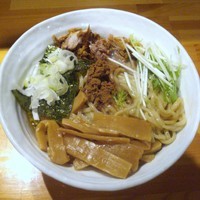 「油そば（大）」@ら〜めん台風。の写真