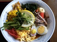 「冷し中華　（大盛）　９００円」@白河ラーメンHIRO 麺風靡の写真