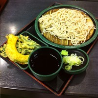 「野菜天もり（￥450）」@ゆで太郎 三田3丁目店の写真