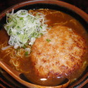 カレーハンバーグラーメン　８００円