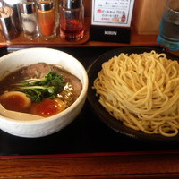 「つけめん（大盛）￥９００＋味玉￥１００」@中華そば田家 ふくふくの写真