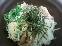 「白油そば　５００円」@ぼっけもんの写真