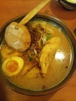 「北海道味噌らーめん（炙りチャーシュー・味玉トッピング）」@蔵出し味噌 麺屋 壱正 各務原店の写真