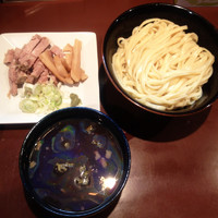 「Twitter&Facebook限定「冷たいもりそば」￥８００＋」@UNDER GROUND RAMENの写真