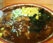 「焼肉冷やし 640円 + 大盛 110円」@中華 大進の写真