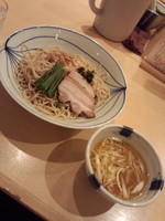 「塩つけそば」@饗 くろ㐂の写真