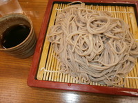 「もりそば700円＋高原野菜の天ぷら750円＝1450円」@お食事処 苗名滝苑の写真