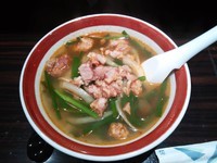 「塩唐揚げラーメン 880円」@ラーメン居酒屋 光ちゃんの写真