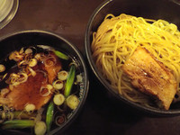 「目黒のさんま節つけ麺＋チャーシュー1枚、800円＋100円」@づゅる麺 池田の写真