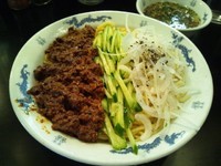 「【今月の限定】ジャージャー麺（スープ付き）780円」@麺家 うえだの写真