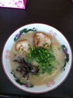 「ラーメン５５０円、替玉１３０円」@石田一龍 本店の写真