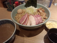 「和えつけ鶏白湯そば （濃厚つけ汁付）大盛」@麺屋 一燈の写真