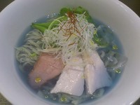 「リナブルーの冷やし塩ラーメン ￥850」@ビーハイブ ゲンキノモトの写真