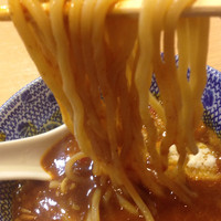 「カレートマトつけ麺」@スミレ食堂の写真