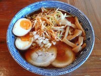 「ネギチャーシューメン（900円）＋味玉（50円）」@弘富の写真