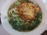 「かき揚げうどん250円」@松屋の写真