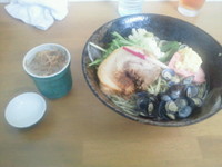 「冷し有楽蕎麦　冷やし茶蒸し付き1000円」@MENYA 食い味の道有楽の写真