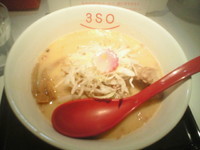 「3SOらーめん（味噌） M（700円）」@RA-MEN 3SOの写真