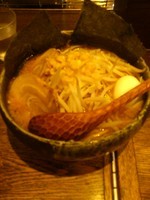 「特みそこってりらーめん+大盛り(900円+100円)」@らーめんダイニング ど・みそ 京橋本店の写真