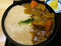 「むぎとろカレー\800」@浅草むぎとろ 雷門店の写真