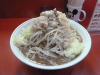 「小ラーメン（野菜ちょいマシ　アブラ　　タマネギW）」@麺屋 桐龍の写真
