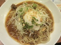 「四川式汁なし冷やし坦々麺　６２８円」@バーミヤン 青梅河辺店の写真