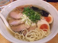 「特製煮干塩そば￥1000」@中華そば 田家 本店の写真