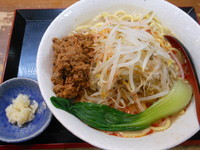 「ぶっかけ冷やし担々麺（ニンニク）」@味噌麺処 花道庵の写真