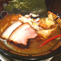 「煮干しラーメン中盛」@すごい煮干ラーメン凪 渋谷東口店の写真