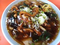 「肉糸湯麺（細切肉そば）」@珉珉の写真